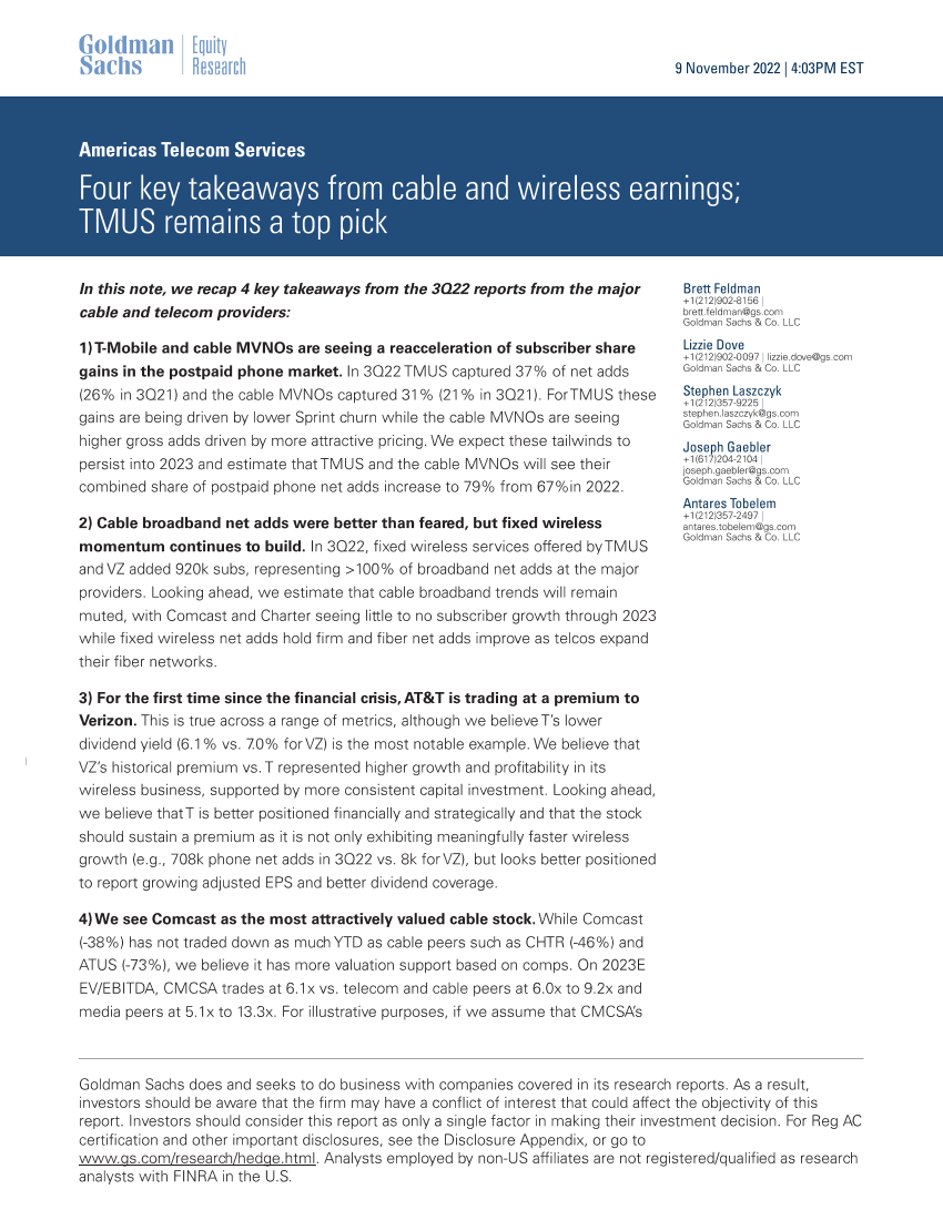 Americas Telecom Services_ Four key takeaways from cable and wireless earnings; TMUS remains a top pick(1)Americas Telecom Services_ Four key takeaways from cable and wireless earnings; TMUS remains a top pick(1)_1.png